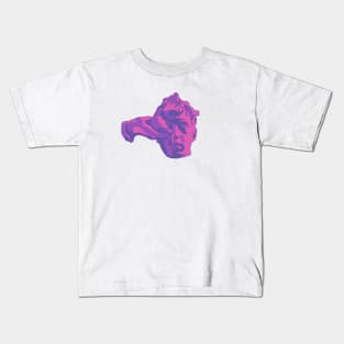 Glass Animals Purple Touch (Head Only) Kids T-Shirt